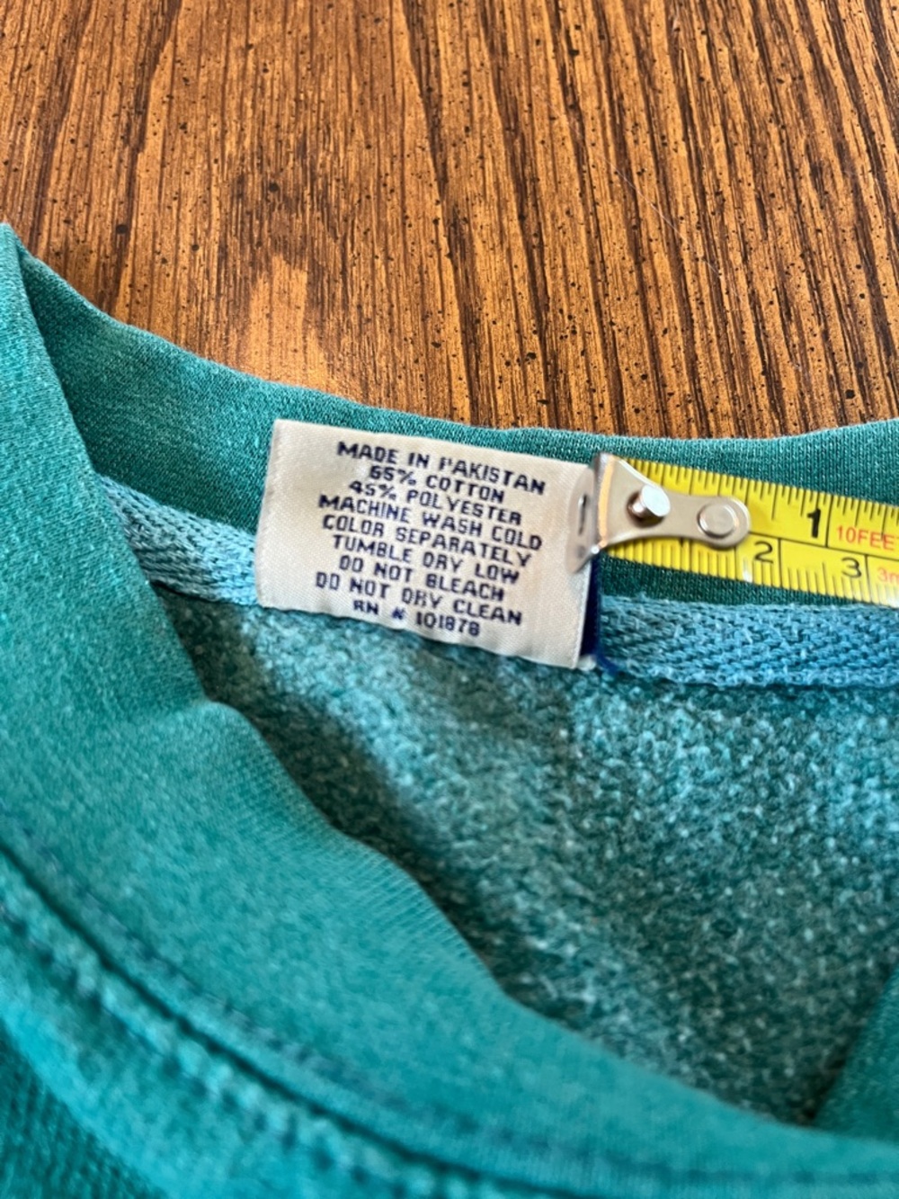 OBX Green 'Corolla' North Carolina Horse Graphic Crewneck Sweatshirt Large - Picture 7 of 7